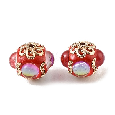 Handmade Polymer Clay Indonesia Beads PY-CBAAA14-11KCG-B01-1