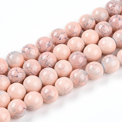 Baking Paint Glass Beads X1-DGLA-N003-10mm-C02-1