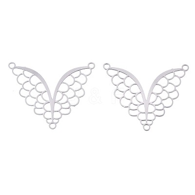 Tarnish Resistant 201 Stainless Steel Chandelier Component Links STAS-R114-035P-1