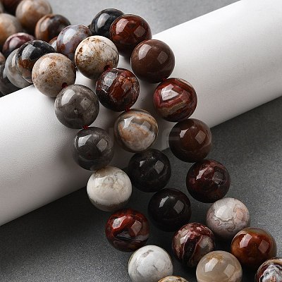 Natural Mexico Crazy Agate Beads Strands G-L615-A01-04-1
