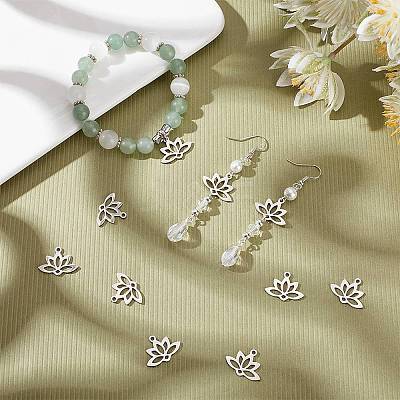 201 Stainless Steel Pendants STAS-SC0005-72P-1
