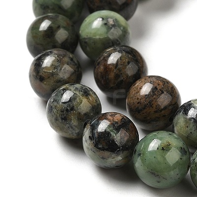 Natural Chrysoprase Beads Strands G-H298-A09-03-1