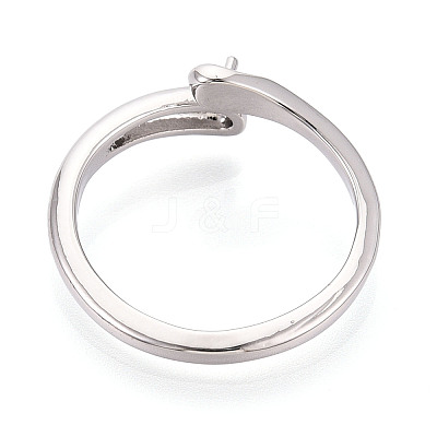 Brass Cup Peg Ring Settings KK-N274-29P-1