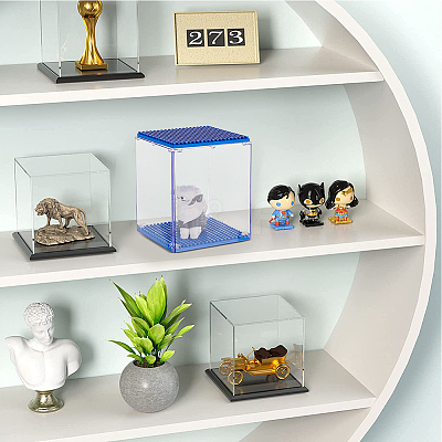 ABS Plastic Minifigure Display Cases AJEW-WH0014-07A-1