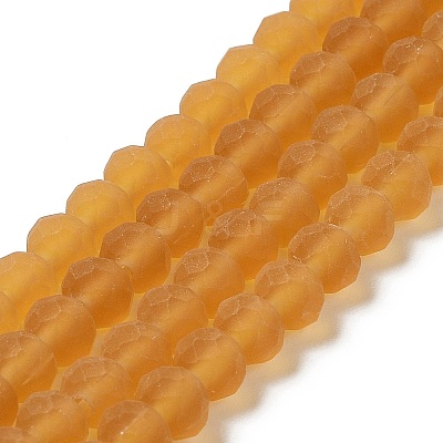 Transparent Glass Beads Strands EGLA-A044-T3mm-MD04-1