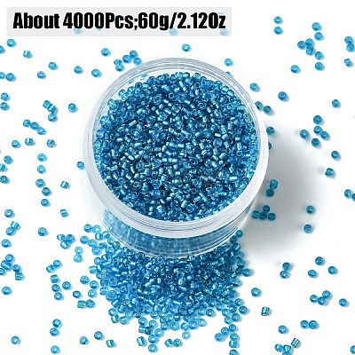 60G Glass Seed Beads SEED-YW0002-84A-1
