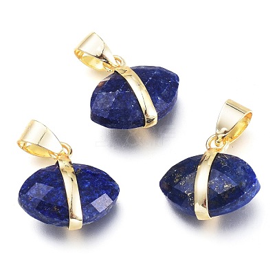 Natural & Synthetic Gemstone Charms G-L528-18-1