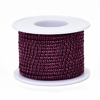 Electrophoresis Iron Rhinestone Strass Chains CHC-Q009-SS8.5-B19-1