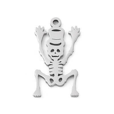 304 Stainless Steel Pendants STAS-U041-02D-P-1