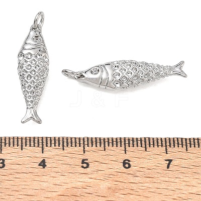 Brass Micro Pave Clear Cubic Zirconia Pendants CU-CBA01AA-28P-1