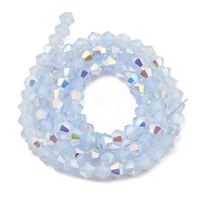 Baking Paint Glass Beads Strands DGLA-F029-J2mm-A-1