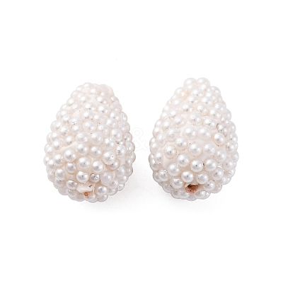 Handmade Polymer Clay Beads KK-F894-17-1