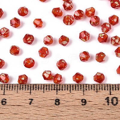 Picasso Baking Paint Glass Seed Beads SEED-N007-37E-1