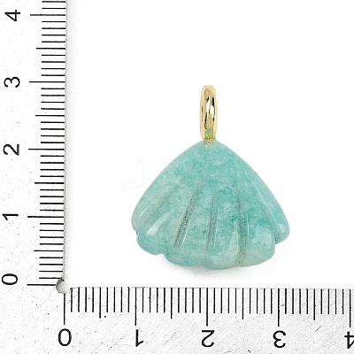 Natural Amazonite Carved Pendants G-G330-02G-07-1