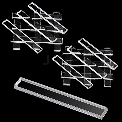 120Pcs Transparent Acrylic Sheets FIND-GA0007-20B-1