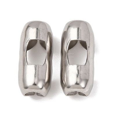Tarnish Resistant Stainless Steel Ball Chain Connectors LS-STAS-L018B-P-1