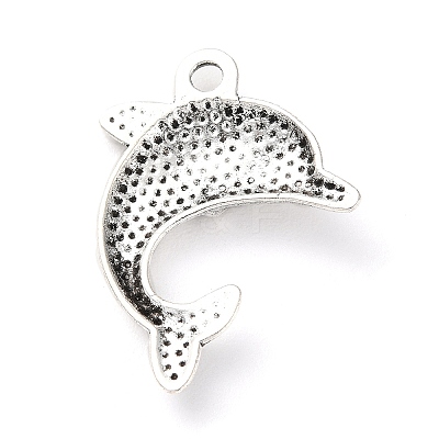 Tibetan Style Alloy Pendants PALLOY-P293-082AS-1