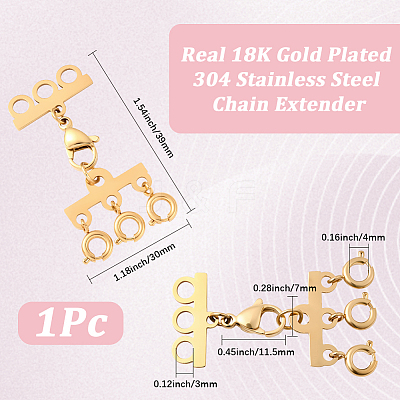 304 Stainless Steel Chain Extender STAS-BBC0008-19C-1
