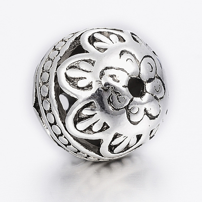 Tibetan Style Alloy Beads PALLOY-YC45851-AS-1