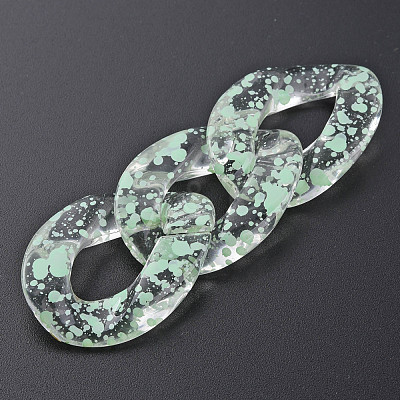 Transparent Acrylic Linking Rings OACR-N009-014A-1
