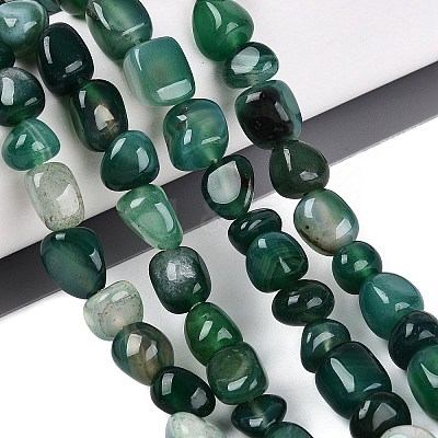 Natural Agate Beads Strands G-Q606-107A-1