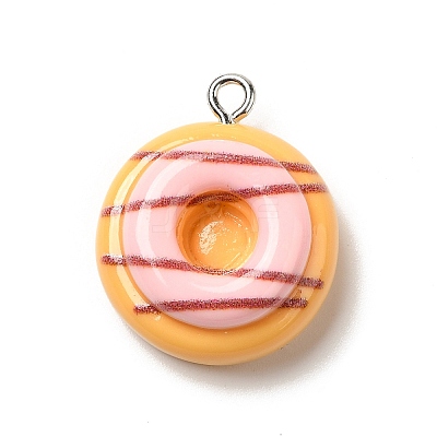 Resin Pendants RESI-A038-01F-1