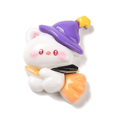 Halloween Opaque Resin Decoden Cabochons LS-CRES-R201-02E-1