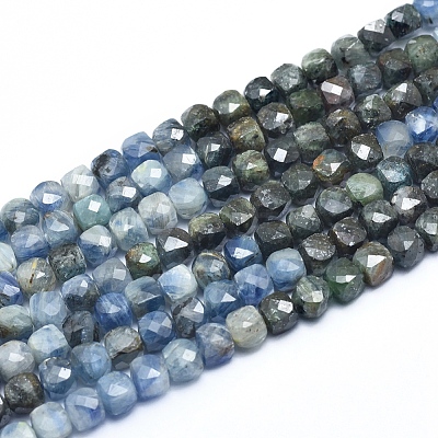 Natural Kyanite/Cyanite/Disthene Beads Strands G-D0003-B01-1