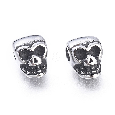 Halloween 304 Stainless Steel Beads STAS-M274-098AS-1