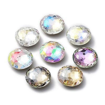 K9 Glass Rhinestone Cabochons RGLA-P035-04C-M-1