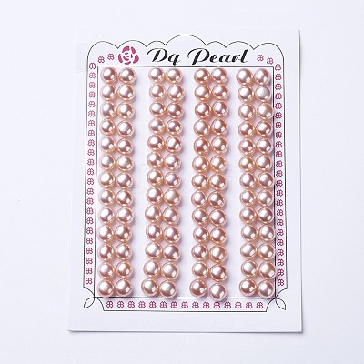 Natural Cultured Freshwater Pearl Beads PEAR-I004F-04-1