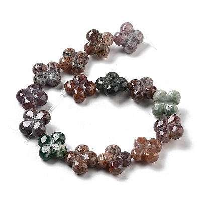 Natural Indian Agate Beads Strands G-P520-A04-01-1