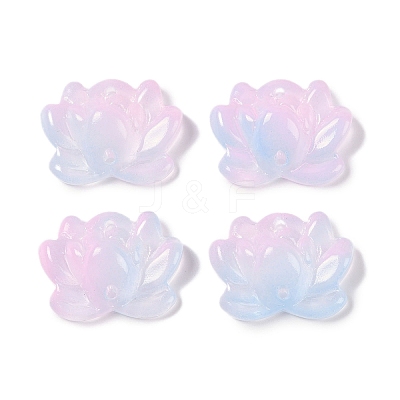 Baking Paint Glass Beads GLAA-S202-13C-1