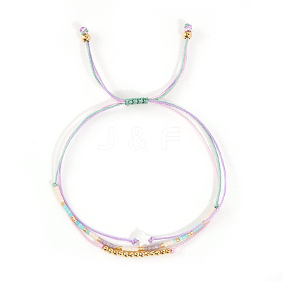 Handmade MIYUKI Glass Seed Braided Bead Multi-layer Bracelets for Women LS-IY0959-1-1