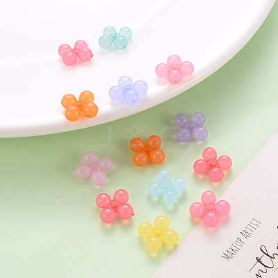 Transparent Acrylic Beads MACR-S373-02E-1