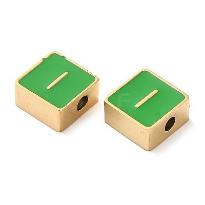304 Stainless Steel Enamel Beads STAS-L022-293G-I-1