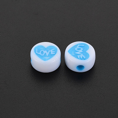 Craft Style Acrylic Beads X-MACR-S308-11-1