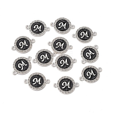 Alloy Enamel Links Connectors ENAM-TAC0003-01S-02M-1