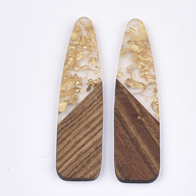 Resin & Wood Big Pendants X-RESI-S358-98F-1