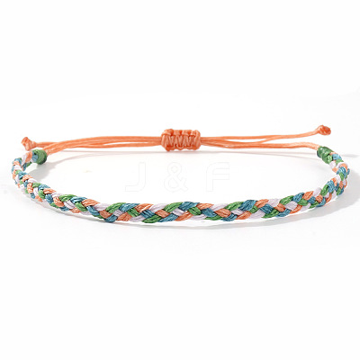 Cotton Cord Braided Bracelets for Men Women RW1576-5-1