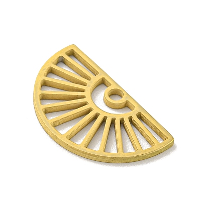 304 Stainless Steel Pendants X-STAS-M067-07G-1