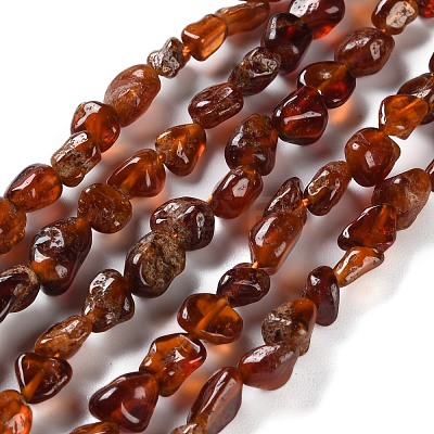 Natural Garnet Beads Strands G-P497-01C-38-1