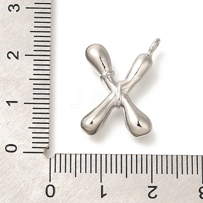 Rack Plating Brass Pendants KK-I722-08P-X-1