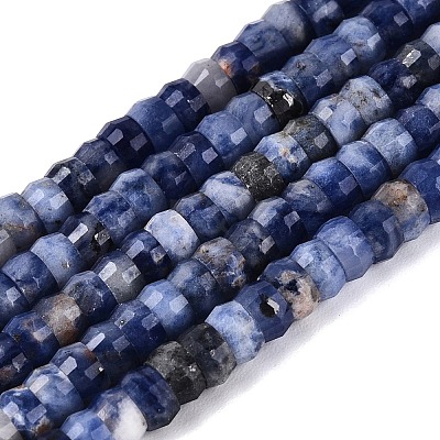 Natural Sodalite Beads Strands G-Q606-46A-03-1