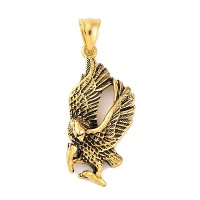 304 Stainless Steel Pendants STAS-K283-25AG-1