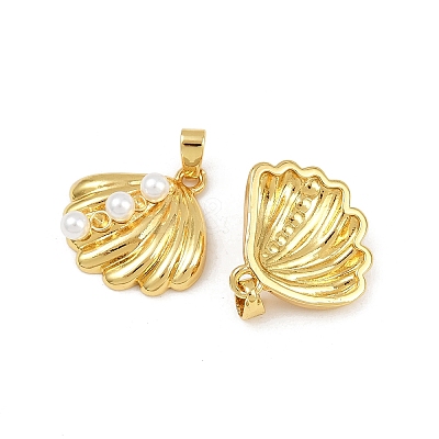 Brass Pendants KK-F908-21G-1