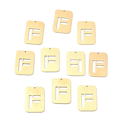 Ion Plating(IP) 304 Stainless Steel Pendants STAS-K216-49F-G-1