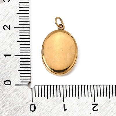 Printed 304 Stainless Steel Pendants SA-CBACFAA-05G-C-1