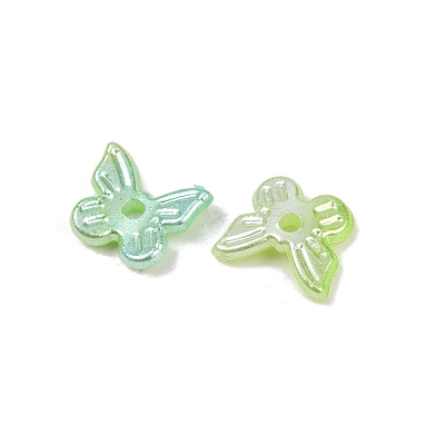 Pearlized ABS Plastic Imitation Pearl Beads KY-P021-04B-04-1