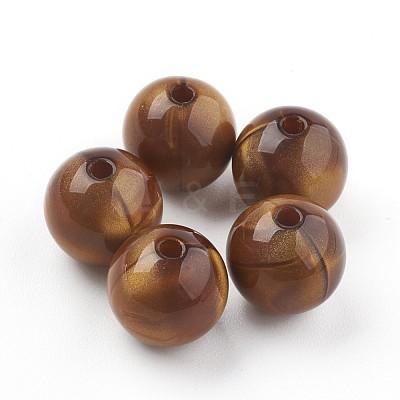 Acrylic Beads MACR-E025-21-14mm-1